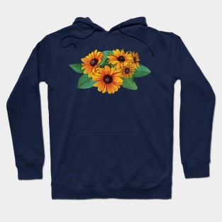 Daisies - Golden Yellow Gerbera Daisies Hoodie